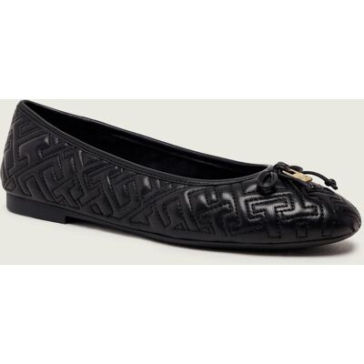 Tommy Hilfiger Skórzane baleriny czarny 39 Tommy Hilfiger Skórzane baleriny czarny 39