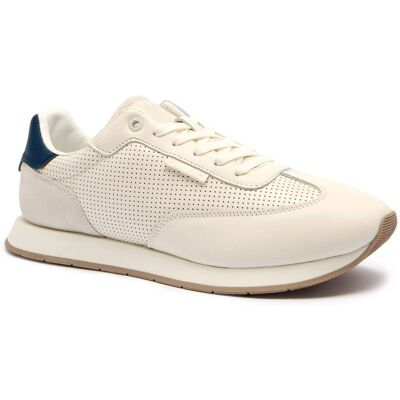 Calvin Klein Skórzane sneakersy kremowy 41 Calvin Klein Skórzane sneakersy kremowy 41