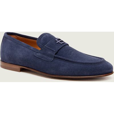 Baldinini Loafersy zamsz granatowy 45 Baldinini Loafersy zamsz granatowy 45