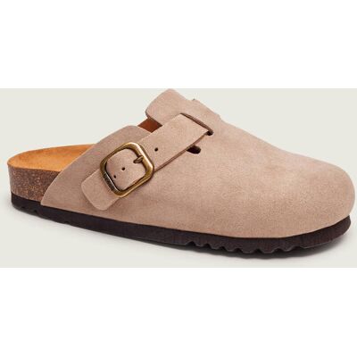 Scholl Mule FAE zamsz beżowy 38 Scholl Mule FAE zamsz beżowy 38