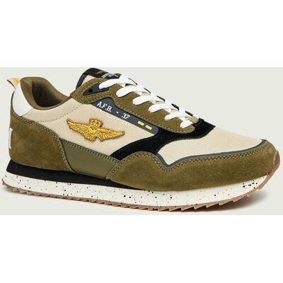 Aeronautica Militare Sneakersy zielony 45 Aeronautica Militare Sneakersy zielony 45