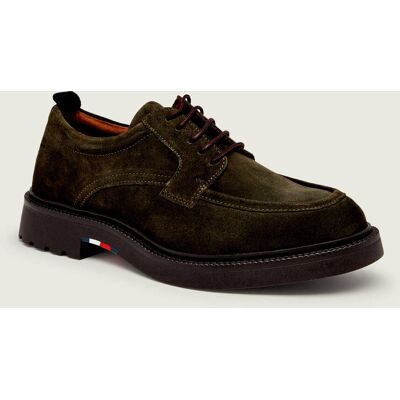Tommy Hilfiger Derby zamsz oliwkowy 42 Tommy Hilfiger Derby zamsz oliwkowy 42