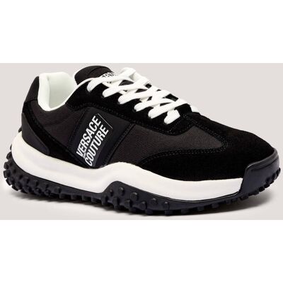 Versace Jeans Couture Skórzane sneakersy FONDO HYBER DIS. 47 czarny 41 Versace Jeans Couture Skórzane sneakersy FONDO HYBER DIS. 47 czarny 41