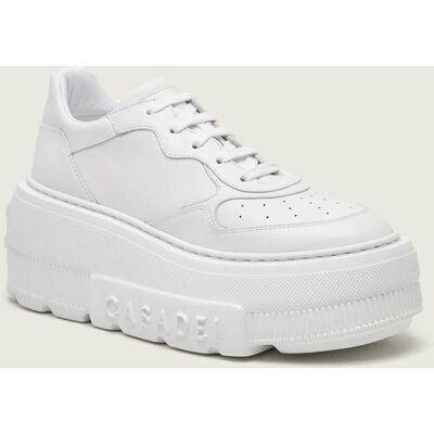 Casadei Skórzane sneakersy SALENTO biały 39 Casadei Skórzane sneakersy SALENTO biały 39