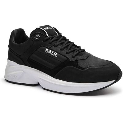BALR. Skórzane sneakersy Brand Luxe Runner czarny 40 BALR. Skórzane sneakersy Brand Luxe Runner czarny 40