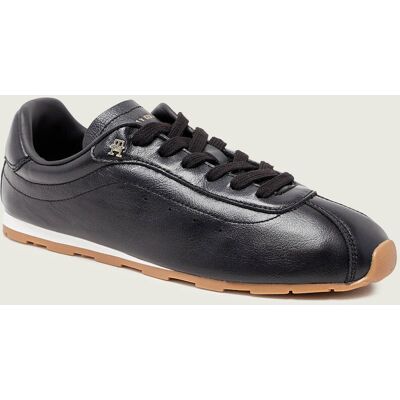 Tommy Hilfiger Skórzane sneakersy LOW PROFILE RUNNER czarny 36 Tommy Hilfiger Skórzane sneakersy LOW PROFILE RUNNER czarny 36