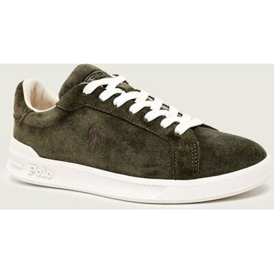 Polo Ralph Lauren Sneakersy HERITAGE COURT II zamsz oliwkowy 36 Polo Ralph Lauren Sneakersy HERITAGE COURT II zamsz oliwkowy 36