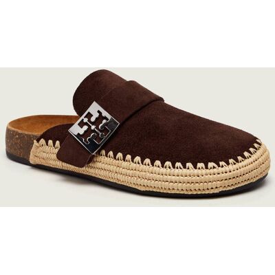 TORY BURCH Mule Mellow zamsz brązowy 40 TORY BURCH Mule Mellow zamsz brązowy 40