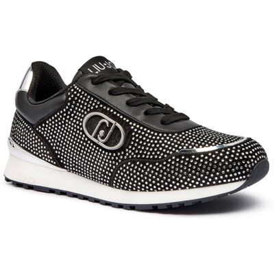 Liu Jo Sneakersy MAXI WONDER LOW 01 czarny 39 Liu Jo Sneakersy MAXI WONDER LOW 01 czarny 39