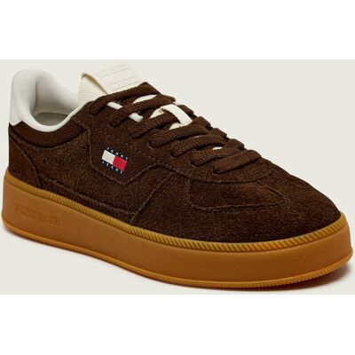 Tommy Jeans Sneakersy THE GREENWICH EDGE zamsz brązowy 37 Tommy Jeans Sneakersy THE GREENWICH EDGE zamsz brązowy 37