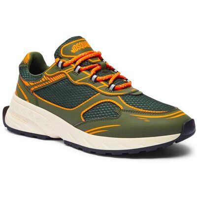 Dsquared2 Skórzane sneakersy Sprinter oliwkowy 42 Dsquared2 Skórzane sneakersy Sprinter oliwkowy 42
