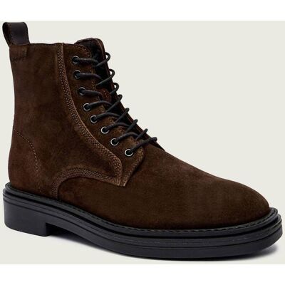Gant Buty wysokie Boggar zamsz brązowy 43 Gant Buty wysokie Boggar zamsz brązowy 43
