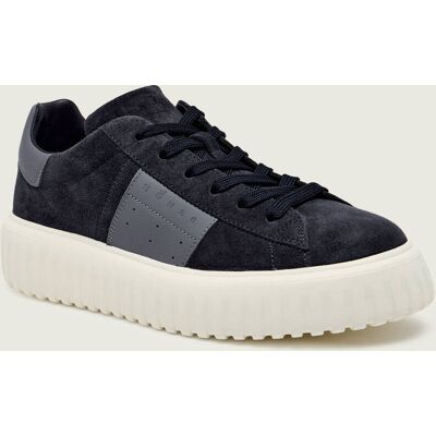 Hogan Sneakersy H-STRIPES zamsz granatowy 42 Hogan Sneakersy H-STRIPES zamsz granatowy 42
