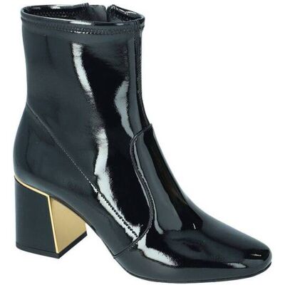 TORY BURCH Skórzane botki GIGI czarny 37 TORY BURCH Skórzane botki GIGI czarny 37