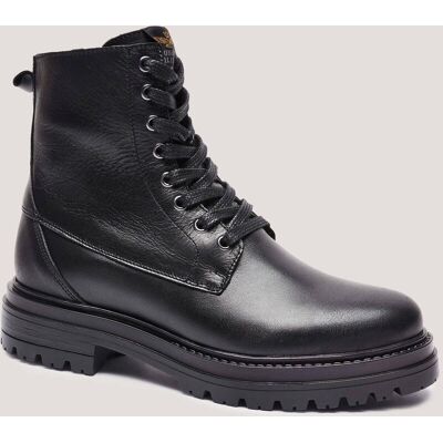 Aeronautica Militare Skórzane botki czarny 39 Aeronautica Militare Skórzane botki czarny 39
