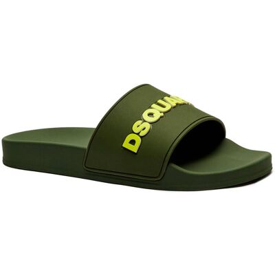 Dsquared2 Klapki zielony 41 Dsquared2 Klapki zielony 41