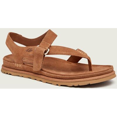UGG Sandały W GOLDENGAZE zamsz brązowy 36 UGG Sandały W GOLDENGAZE zamsz brązowy 36