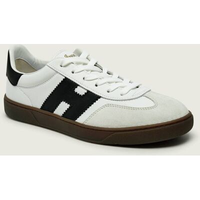 Hogan Skórzane sneakersy COOL ALLACCIATO zamsz biały 43 Hogan Skórzane sneakersy COOL ALLACCIATO zamsz biały 43