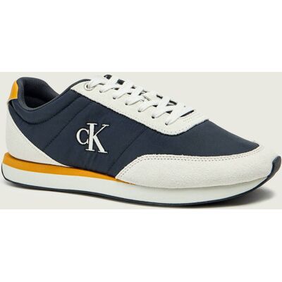 Calvin Klein Sneakersy RETRO zamsz granatowy 43 Calvin Klein Sneakersy RETRO zamsz granatowy 43