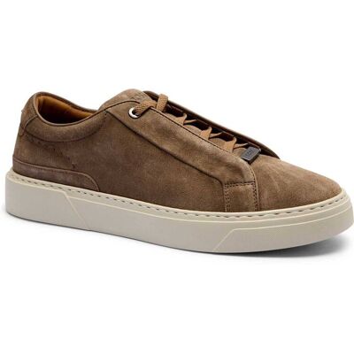 Boss BLACK Skórzane sneakersy GaryTenn_sdhdel beżowy 42 Boss BLACK Skórzane sneakersy GaryTenn_sdhdel beżowy 42