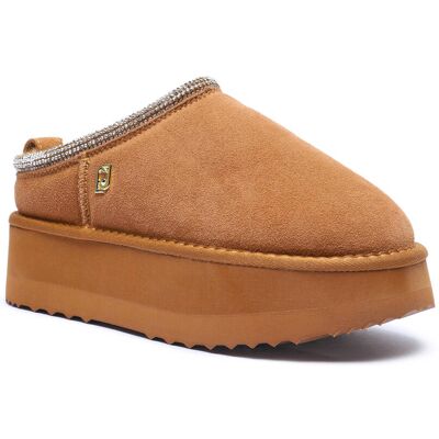 Liu Jo Mule JANE 02 zamsz camel 41 Liu Jo Mule JANE 02 zamsz camel 41