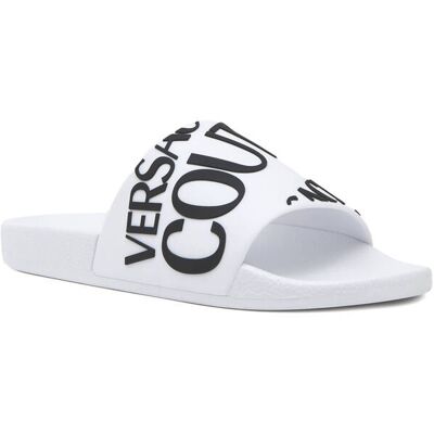 Versace Jeans Couture Klapki biały 35 Versace Jeans Couture Klapki biały 35