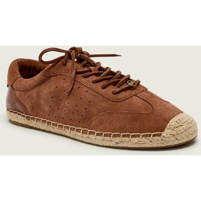 Michael Kors Sneakersy OLLIE zamsz brązowy 38 Michael Kors Sneakersy OLLIE zamsz brązowy 38