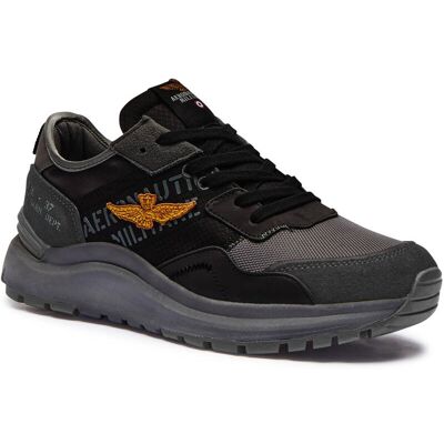 Aeronautica Militare Sneakersy grafitowy 41 Aeronautica Militare Sneakersy grafitowy 41
