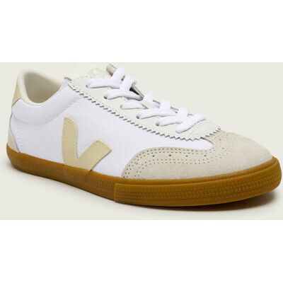 VEJA Sneakersy VOLLEY CANVAS zamsz biały 40 VEJA Sneakersy VOLLEY CANVAS zamsz biały 40