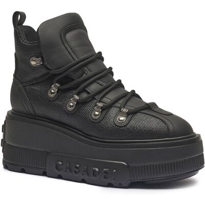 Casadei Skórzane sneakersy czarny 38 Casadei Skórzane sneakersy czarny 38