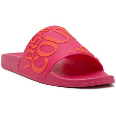 Versace Jeans Couture Klapki malinowy 35 Versace Jeans Couture Klapki malinowy 35