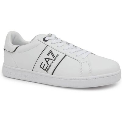 EA7 Skórzane sneakersy biały 44 EA7 Skórzane sneakersy biały 44