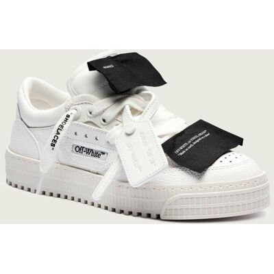 OFF-WHITE Skórzane sneakersy LOW TOP 3.0 OFF COURT biały 38 OFF-WHITE Skórzane sneakersy LOW TOP 3.0 OFF COURT biały 38
