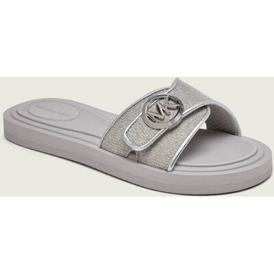 Michael Kors Klapki Pool Slide szary 38,5 Michael Kors Klapki Pool Slide szary 38,5