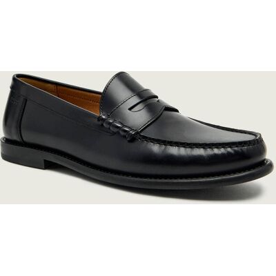 Boss BLACK Skórzane loafersy Tevan_Mocc_bo czarny 40 Boss BLACK Skórzane loafersy Tevan_Mocc_bo czarny 40