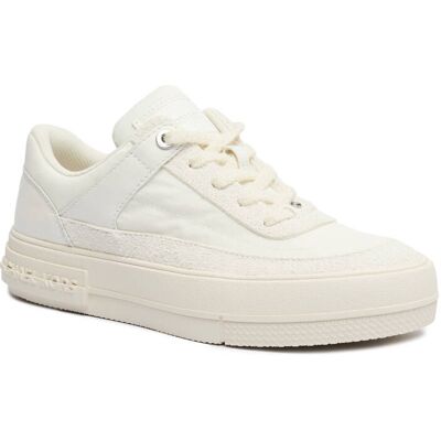 Michael Kors Sneakersy AURORA z dodatkiem skóry biały 39 Michael Kors Sneakersy AURORA z dodatkiem skóry biały 39