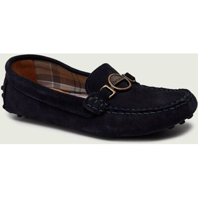 Barbour Mokasyny Laire zamsz granatowy 36 Barbour Mokasyny Laire zamsz granatowy 36