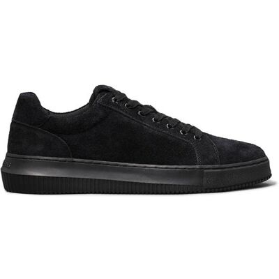 Calvin Klein Jeans Sneakersy zamsz czarny 42 Calvin Klein Jeans Sneakersy zamsz czarny 42