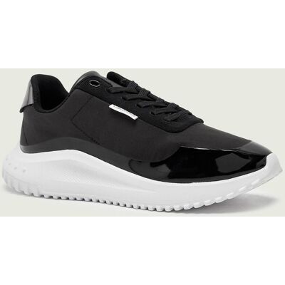 Calvin Klein Sneakersy EVA RUNNER LACE UP MAT MIX czarny 40 Calvin Klein Sneakersy EVA RUNNER LACE UP MAT MIX czarny 40