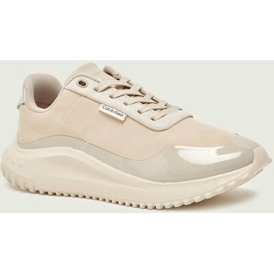 Calvin Klein Sneakersy EVA RUNNER LACE UP MAT MIX beżowy 41 Calvin Klein Sneakersy EVA RUNNER LACE UP MAT MIX beżowy 41