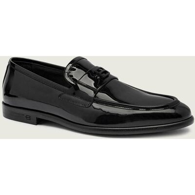 Baldinini Skórzane loafersy czarny 44 Baldinini Skórzane loafersy czarny 44