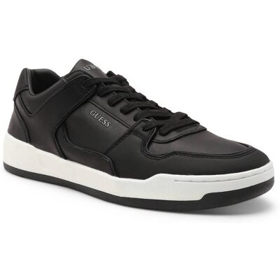 Guess Skórzane sneakersy VICENZA LOW czarny 40 Guess Skórzane sneakersy VICENZA LOW czarny 40