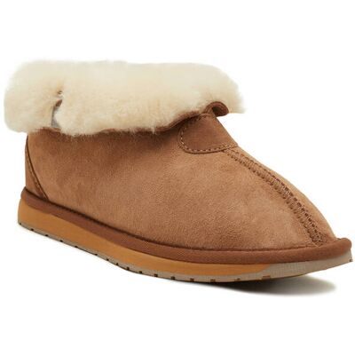 Emu Australia Obuwie domowe Platinum Albany shearling zamsz z dodatkiem wełny brązowy 38 Emu Australia Obuwie domowe Platinum Albany shearling zamsz z dodatkiem wełny brązowy 38