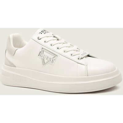 Guess Skórzane sneakersy ELBAN biały 45 Guess Skórzane sneakersy ELBAN biały 45