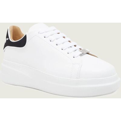 Philipp Plein Skórzane sneakersy Lo-Top biały 41 Philipp Plein Skórzane sneakersy Lo-Top biały 41