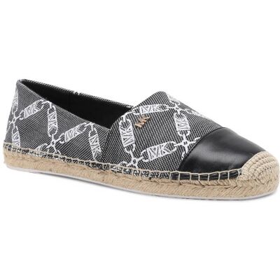 Michael Kors Espadryle Kendrick z dodatkiem skóry szary 37 Michael Kors Espadryle Kendrick z dodatkiem skóry szary 37