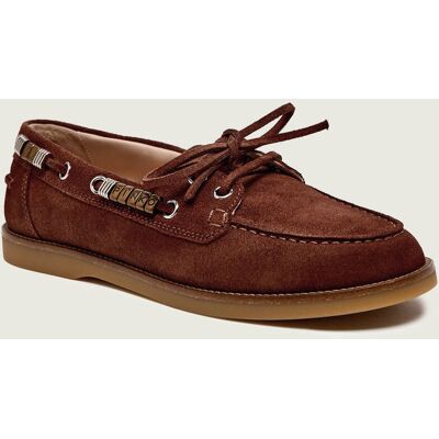 Pinko Mokasyny GRACE 01 zamsz brązowy 37 Pinko Mokasyny GRACE 01 zamsz brązowy 37