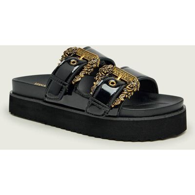 Versace Jeans Couture Klapki FONDO ARIZONA DIS. SM1 czarny 37 Versace Jeans Couture Klapki FONDO ARIZONA DIS. SM1 czarny 37