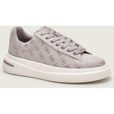 Guess Sneakersy ELBA zamsz szary 43 Guess Sneakersy ELBA zamsz szary 43
