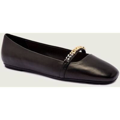 Pinko Skórzane baleriny MAX 05 czarny 38 Pinko Skórzane baleriny MAX 05 czarny 38